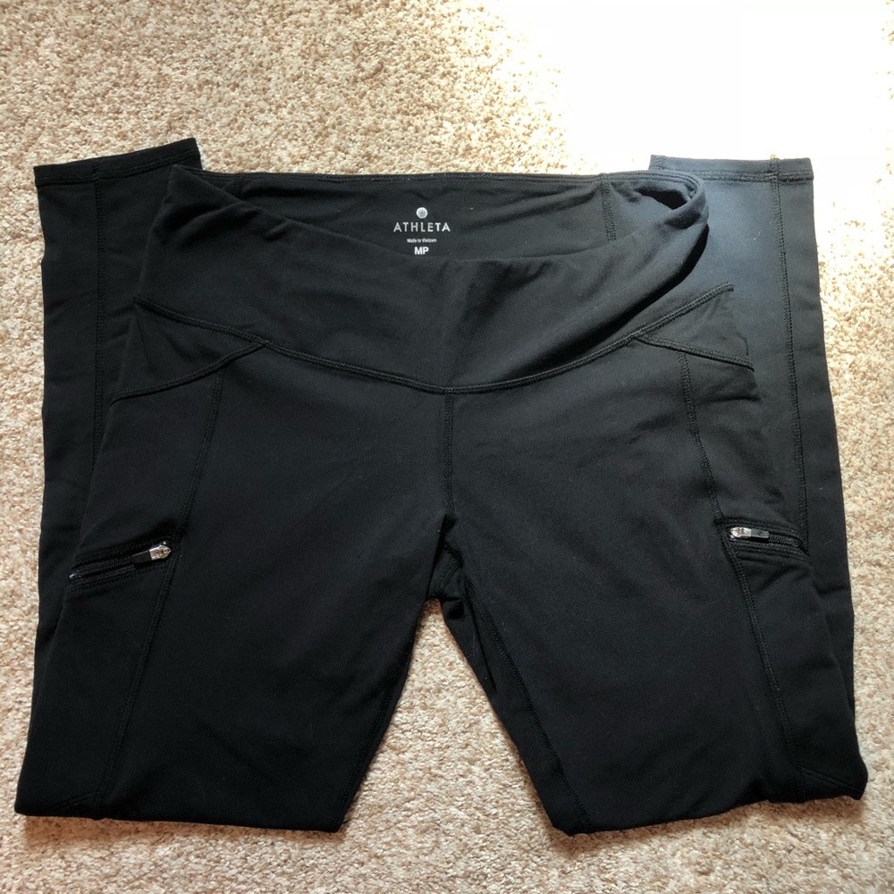 •SOLD• Black medium petite Athleta Leggings